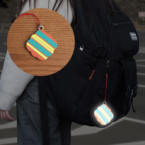 ふろしきSDGsLIFE　ワークショップ　光るキーホルダー製作